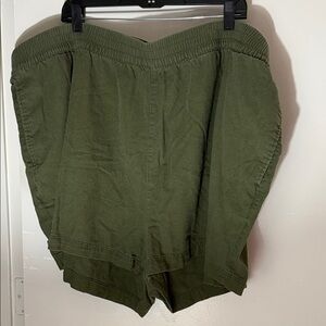 Old Navy Sage Green Comfort Waistband Shorts